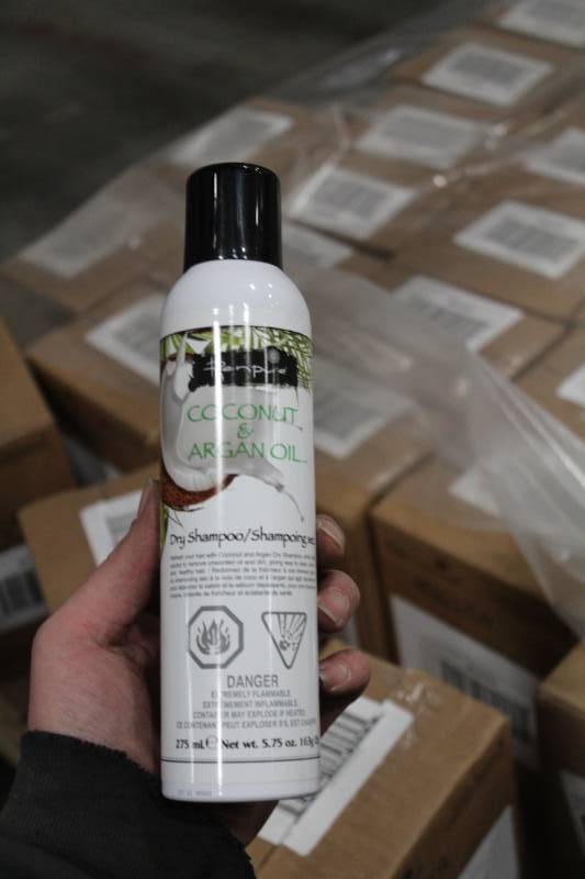 lot 228 image: Boxes of Renpure Coconut & Argan Oil Dry Shampoo