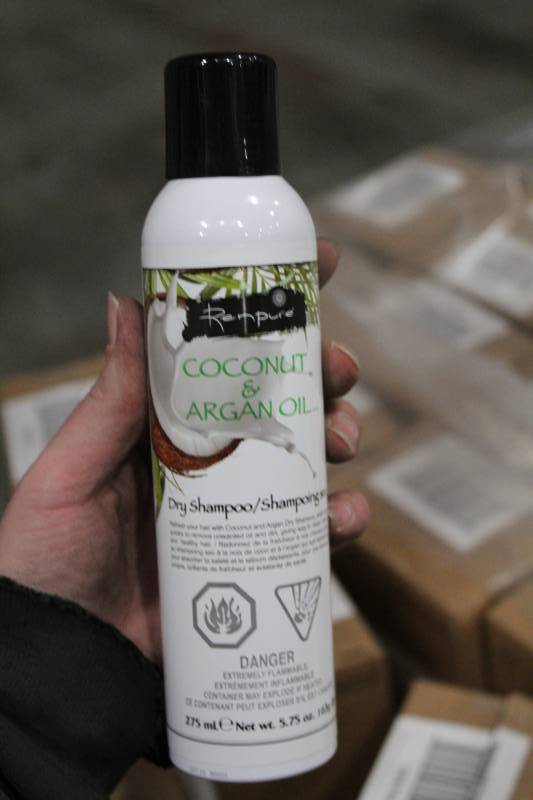 lot 226 image: Boxes of Renpure Coconut & Argan Oil Dry Shampoo