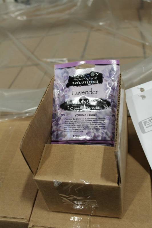 lot 240 image: Boxes of Renpure Solutions Lavender Cleansing Conditioner