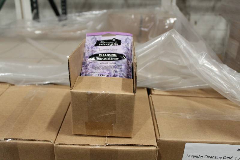 lot 242 image: Boxes of Renpure Solutions Lavender Cleansing Conditioner