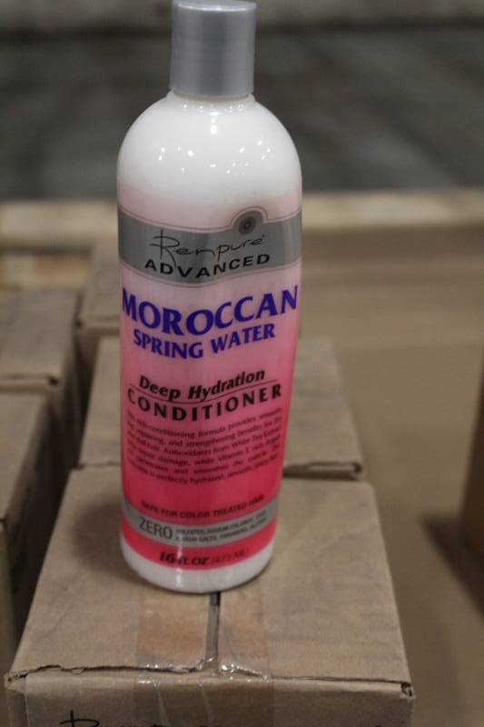 lot 250 image: Boxes of Renpure Advanced Moroccan Spring Water Deep Hydration Conditioner