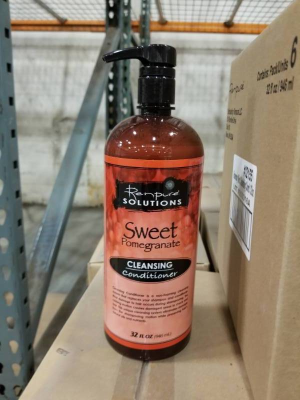 lot 289 image: Boxes of Renpure Solutions Sweet Pomegranate Cleansing Conditioner