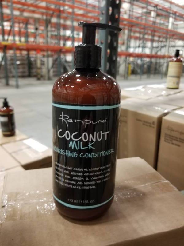 lot 305 image: Boxes of Renpure Coconut Milk Nourishing Conditioner
