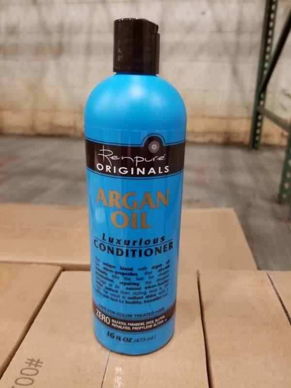 lot 313 image: Boxes of Renpure Originals Argan Oil Luxurious Conditioner