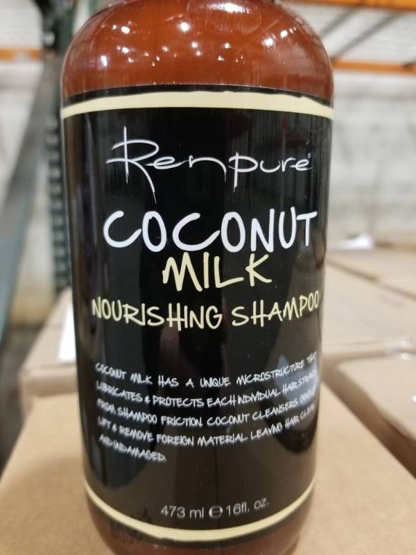 lot 302 image: Boxes of Renpure Coconut Milk Nourishing Shampoo