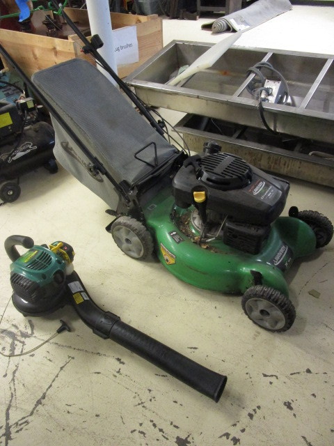 LAWN MOWER  GAS BLOWER