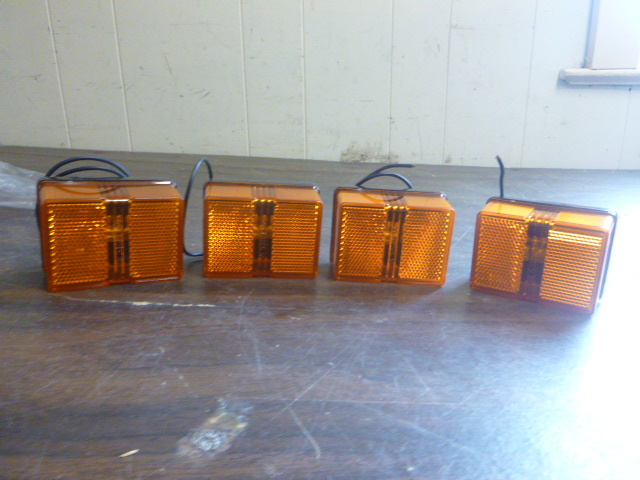 4 NEW Optronics Amber Trailer Clearance Lights