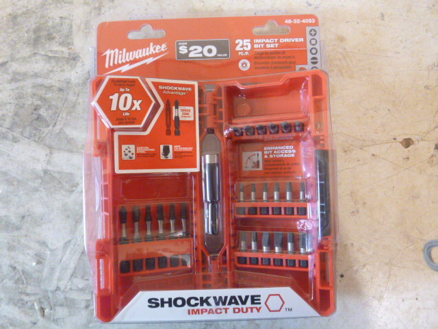 Milwaukee Impact Driver Bit Set