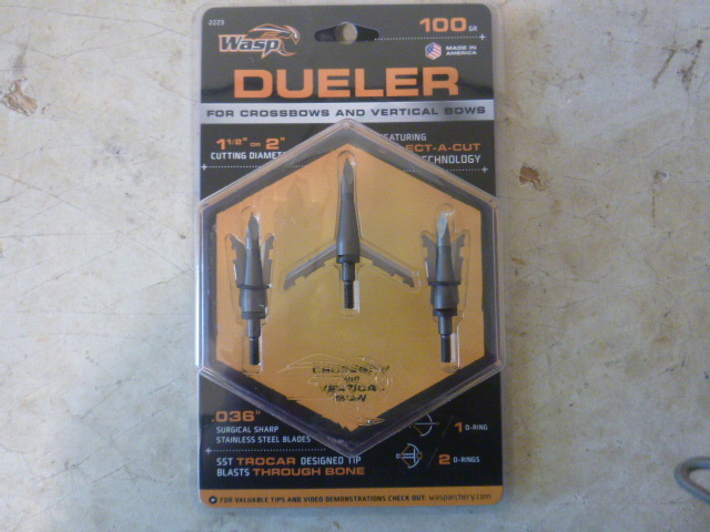 Wasp Dueler Arrow Blades for Crossbows and Vertical Bows