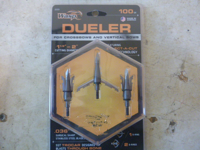Wasp Dueler Arrow Blades for Crossbows and Vertical Bows