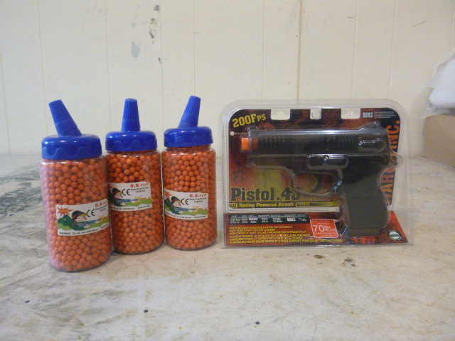 NEW War Inc. Spring Powered .45 Airsoft Pistol