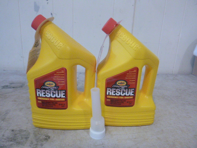 2 Bottles of Pennzoil Roadside Rescue Emergency Fuel Additive
