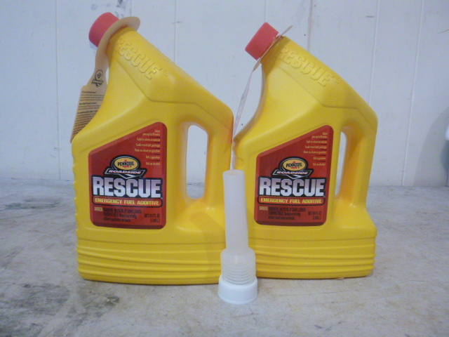 2 Bottles of Pennzoil Roadside Rescue Emergency Fuel Additive