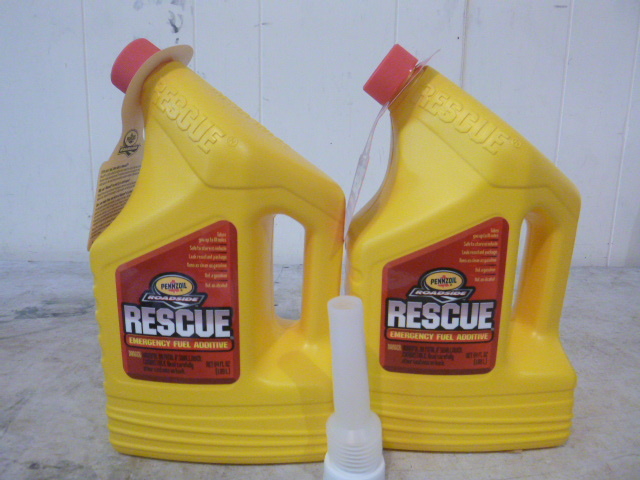 2 Bottles of Pennzoil Roadside Rescue Emergency Fuel Additive