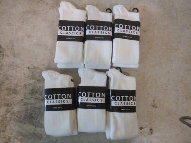 12 Pair of Cotton Classics Socks