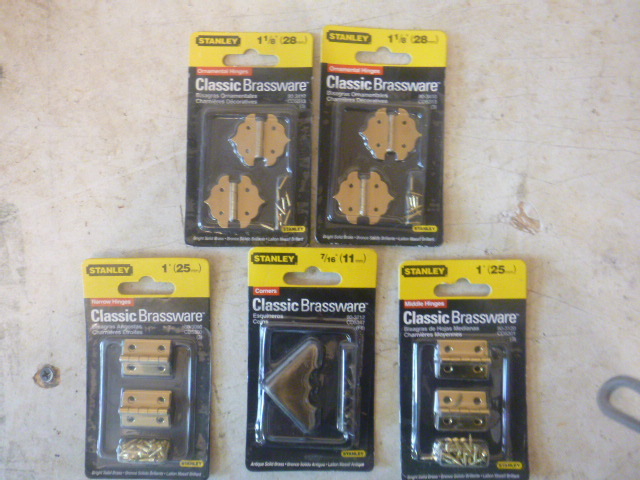 5 Packs of Stanley Hinges