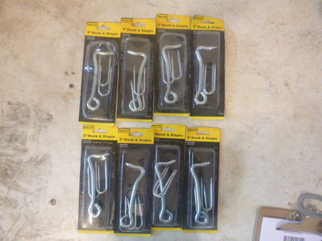 8 Packs of Project Pro Hook and Staples