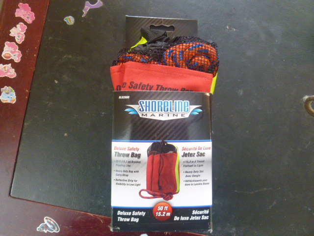 NEW Shoreline Marine Deluxe Safety Throw Bag