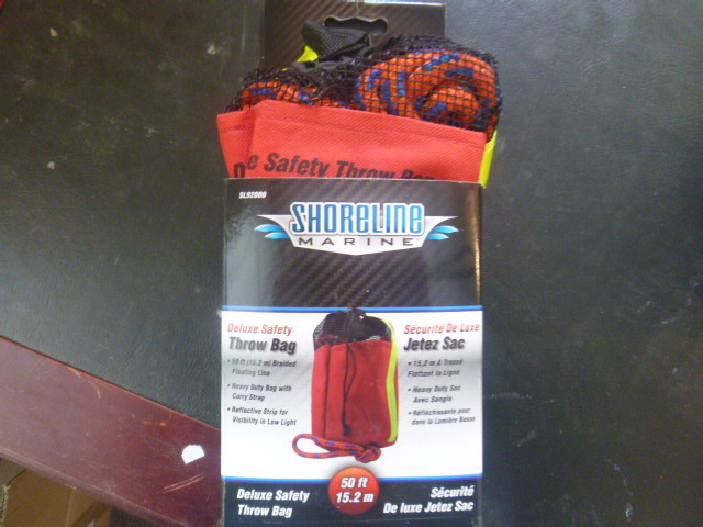 NEW Shoreline Marine Deluxe Safety Throw Bag