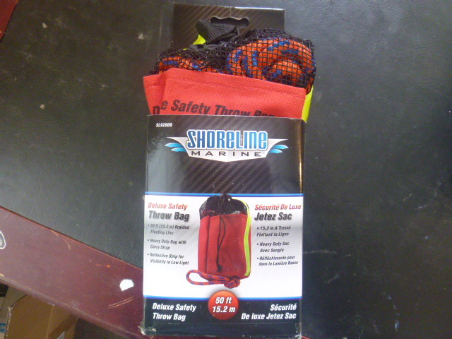 NEW Shoreline Marine Deluxe Safety Throw Bag