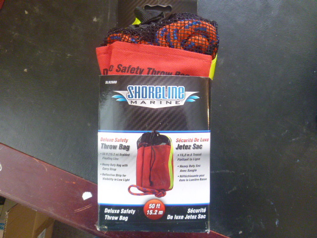 NEW Shoreline Marine Deluxe Safety Throw Bag