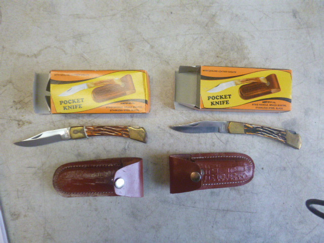 2 NEW Pocket Knives