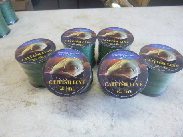 6 Spools of Southbend Catfish Line
