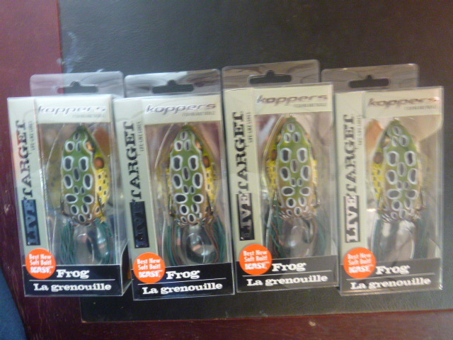 4 Koppers Frog Baits