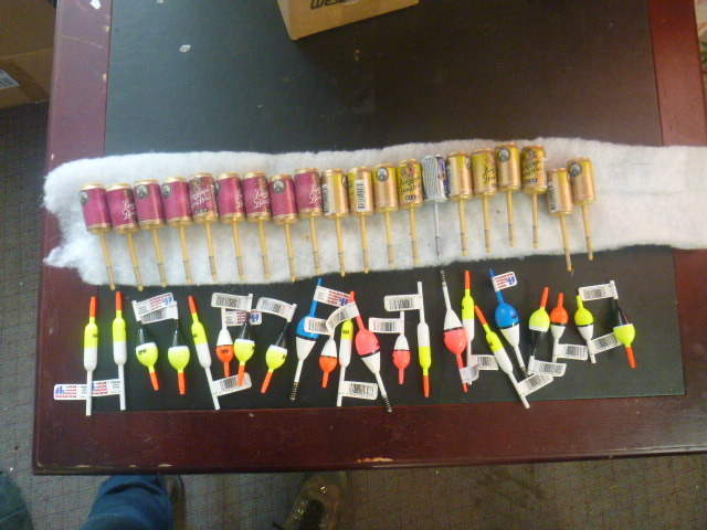 Lot of New Bobbers