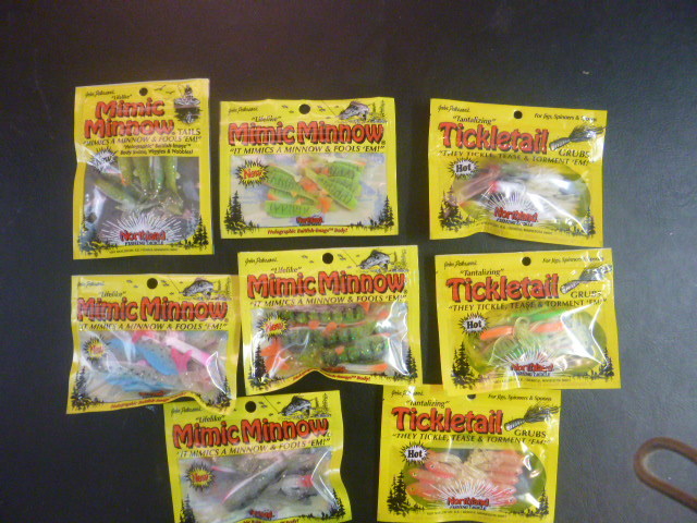 8 Packages of Soft Baits