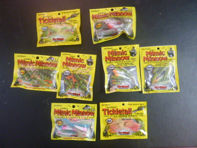 8 Packages of Soft Baits