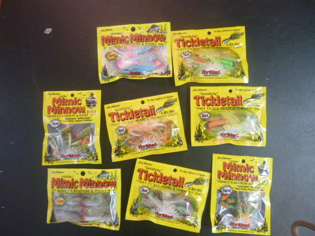 8 Packages of Soft Baits