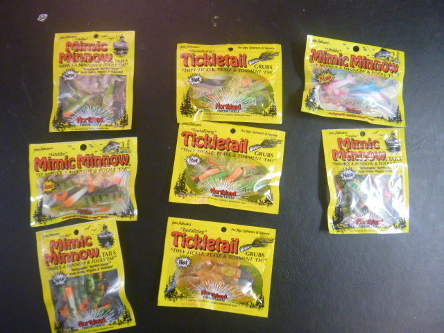 8 Packages of Soft Baits