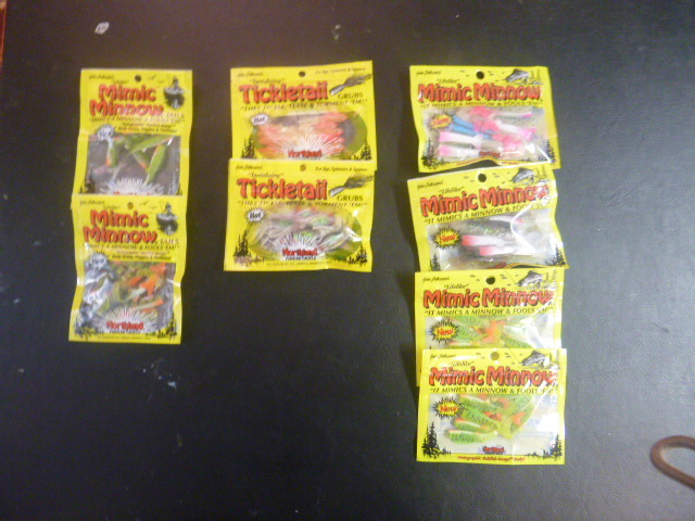 8 Packages of Soft Baits