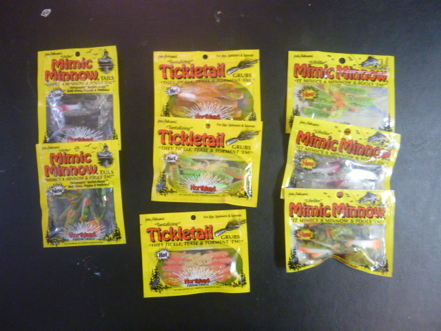 8 Packages of Soft Baits
