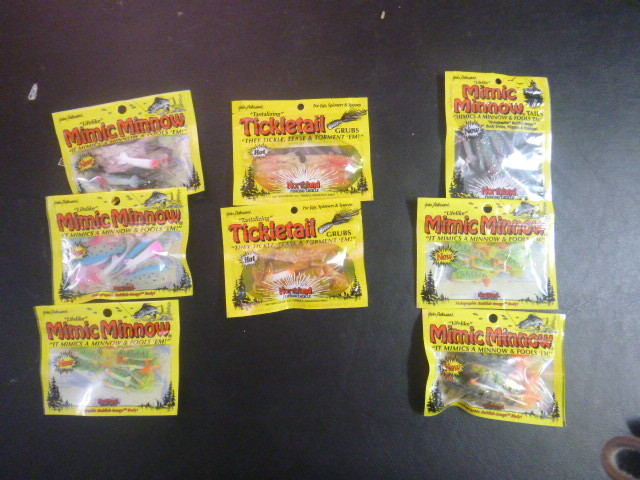 8 Packages of Soft Baits