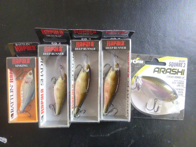 5 Rapala Hard Baits