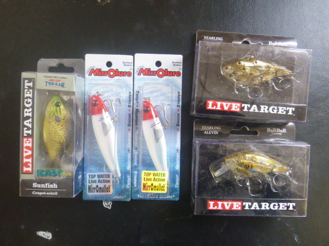 5 Hard Baits