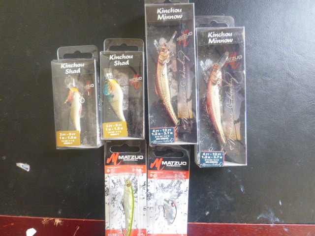 6 Matzuo Hard Baits