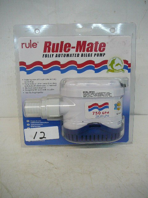 lot 12 image: Fully Automated Bilge Pump