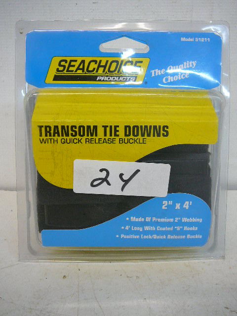 lot 24 image: Transom Tie Downs Quick Release