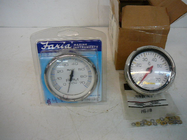 lot 79 image: Marine Instruments Faria-RPM Premier-RPM