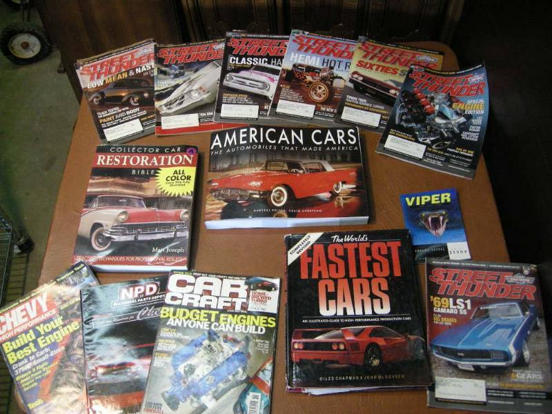 lot 28 image: Books and Magazines Hot Rods - Classic Cars