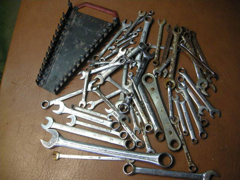 lot 39 image: Group Combination Wrenches