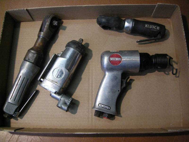 lot 47 image: Group Air Tools