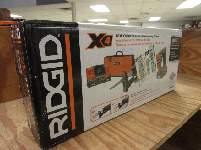 lot 827 image: RIGID RECIPROCATING SAW