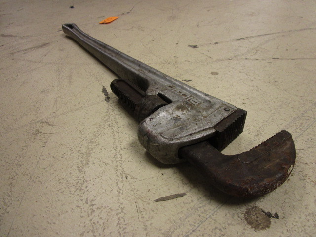 lot 831 image: RIGID MONKEY WRENCH