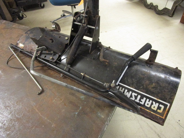 lot 832 image: CRAFTSMAN PLOW BLADE