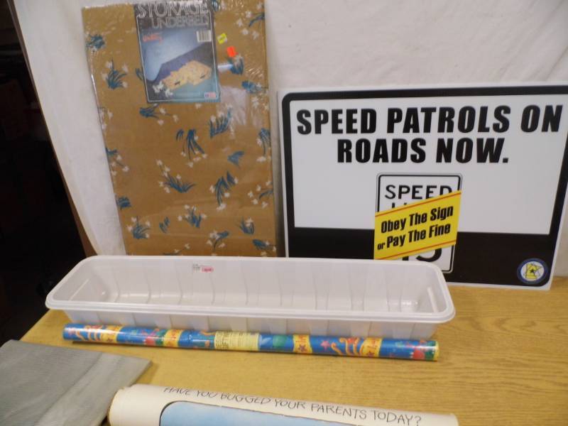 Wrap Paper - Sign - Poster