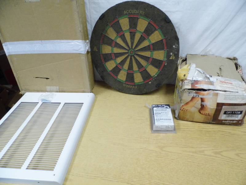Infloor Heat - 2 Grills - Dartboard